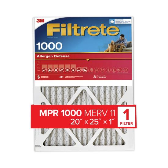 Allergen Defense Air Filter, 20 x 251