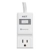 Surge Protector, 4 AC Outlets, 2 USB Ports, 3 ft Cord, 600 J, White2