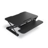 Adjustable Sit/Stand Workstation Riser, 35 x 32 x 5.9 to 19.6, Black2