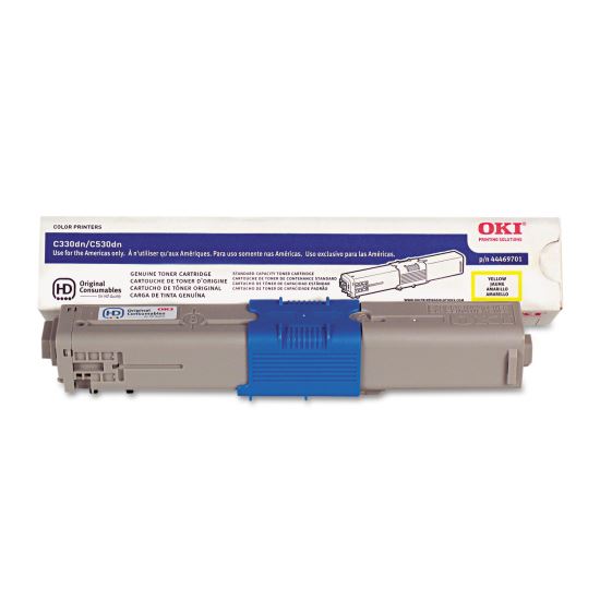 44469701 Toner, 3,000 Page-Yield, Yellow1