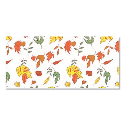 Corobuff Corrugated Paper Roll, 48" x 25 ft, Falling Leaves1