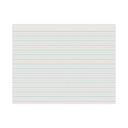 Alternate Dotted Newsprint Paper, 1/2" Two-Sided Long Rule, 8.5 x 11, 500/Pack1