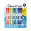 Clear Point Mechanical Pencil, 0.7 mm, HB (#2), Black Lead, Assorted Barrel Colors, 10/Pack1