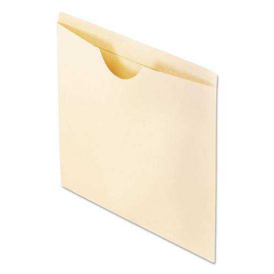 Smart Shield Reinforced File Jackets, Straight Tab, Letter Size, Manila, 100/Box1