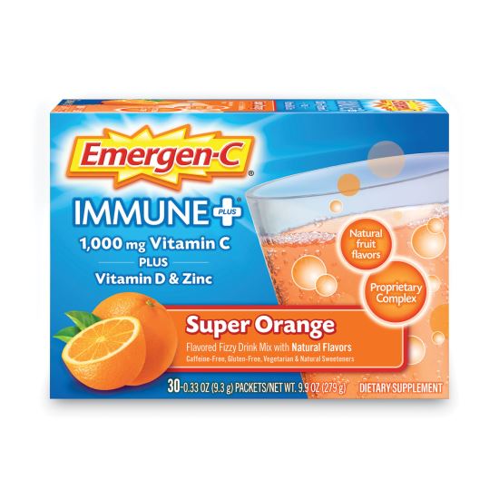 Immune+ Formula, 0.33 oz, Super Orange, 30 Packets1