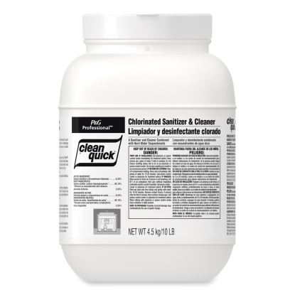 Powdered Sanitizer/Cleanser, 10 lb Bucket, 3/Carton1
