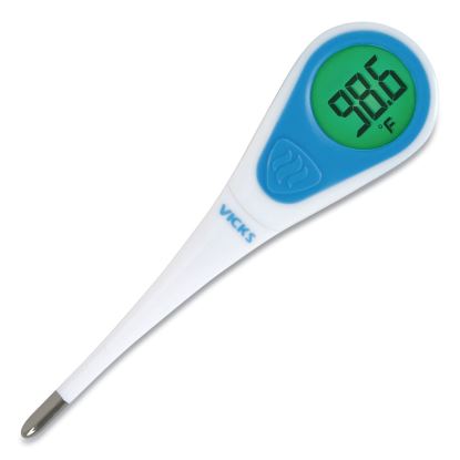 SpeedRead Digital Thermometer with Fever InSight, White/Blue1