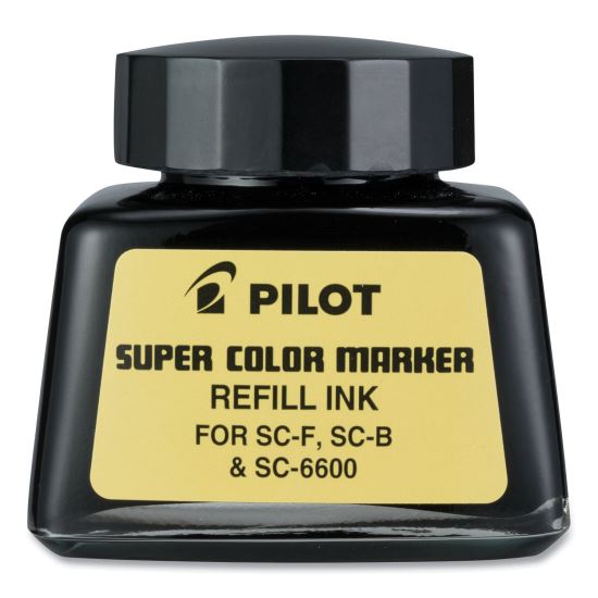 Super Color Marker Refill Ink, 30 mL Bottle, Black1