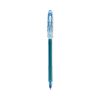 Neo-Gel Gel Pen, Stick, Fine 0.7 mm, Blue Ink, Blue Barrel, 48/Pack1