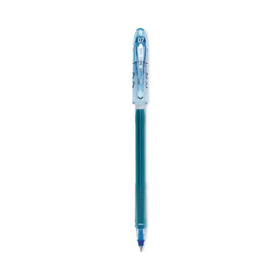 Neo-Gel Gel Pen, Stick, Fine 0.7 mm, Blue Ink, Blue Barrel, 48/Pack1