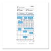 Time Clock Cards for uPunch HN4000, Two Sides, 7.37 x 3.37, 50/Pack2