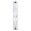 Time Card Rack, 40 Pockets, Plastic, Light Gray2