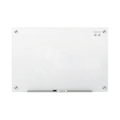 Infinity Magnetic Glass Marker Board, 96 x 48, White1
