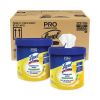 Professional Disinfecting Wipe Bucket, 6 x 8, Lemon and Lime Blossom, 800 Wipes/Bucket, 2 Buckets/Carton2