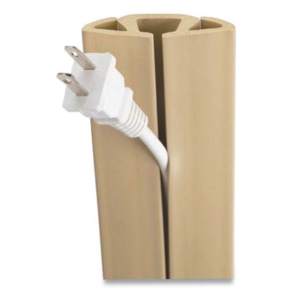 Cord Protector and Concealer, 2.6" x 5 ft, Beige1