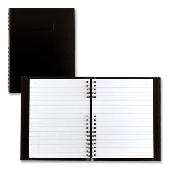 AccountPro Records Register Book, Black Cover, 9.5 x 6 Sheets, 300 Sheets/Book1