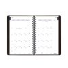 Academic Weekly/Monthly Planner, 8 x 5, Black Cover, 13-Month (Jul to Aug): 2022 to 20232