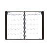 Academic Daily/Monthly Planner, 8 x 5, Black Cover, 12-Month (Aug to July): 2022 to 20232