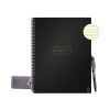 Core Smart Notebook, Medium/College Rule, Black Cover, 11 x 8.5, 16 Sheets1