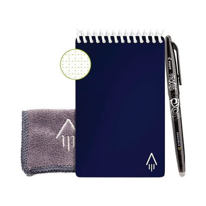 Mini Notepad, Dotted Rule, 24 White 3.5 x 5.5 Sheets, Midnight Blue Cover1