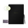 Flip Smart Notepad, Lined/Dot Grid Rule, 16 White 8.5 x 11 Sheets, Black Cover1