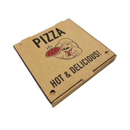 Pizza Boxes, 10 x 10 x 1.75, Kraft, 50/Pack1