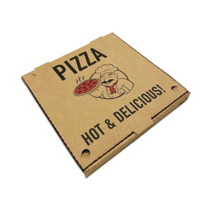Pizza Boxes, 12 x 12 x 1.75, Kraft, 50/Pack1