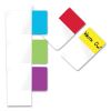 Removable Page Flags, Red/Blue/Green/Yellow/Purple, 100/Color, 500/Pack2