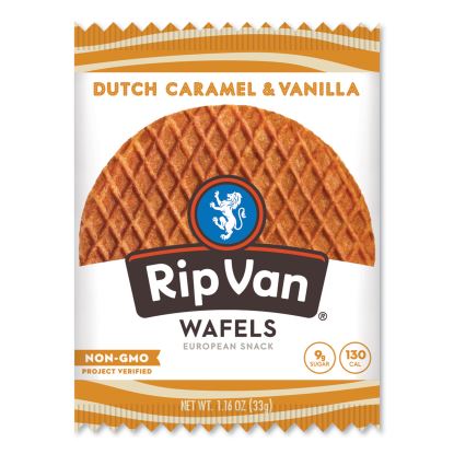 Wafels - Single Serve, Dutch Caramel and Vanilla, 1.16 oz Pack, 12/Box1