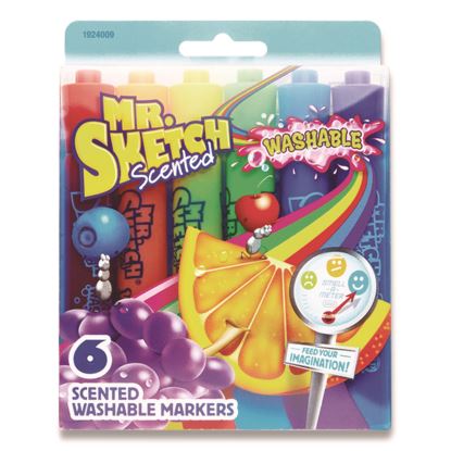 Mr. Sketch 6-count Scented Markers1