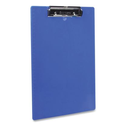 Recycled Plastic Clipboard, 0.5" Clip Capacity, Holds 8.5 x 11 Sheets, Cobalt1