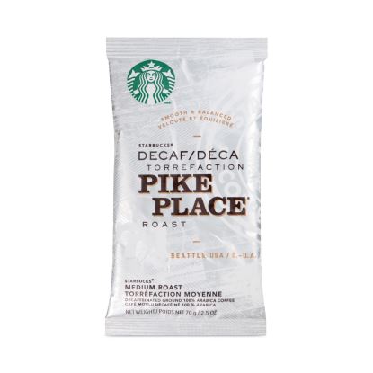 Coffee, Pike Place Decaf, 2.7 oz Packet, 72/Carton1