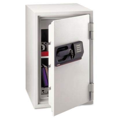 Commercial Safe, 3 ft3, 20 1/2w x 22d x 34 1/2h, Light Gray1