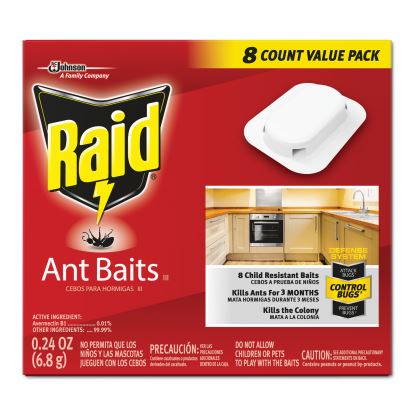 Ant Baits, 0.24 oz, 8/Box, 12 Boxes/Carton1