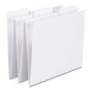 FasTab Hanging Folders, Letter Size, 1/3-Cut Tabs, White, 20/Box1