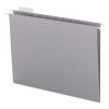 Colored Hanging File Folders with 1/5 Cut Tabs, Letter Size, 1/5-Cut Tabs, Gray, 25/Box2