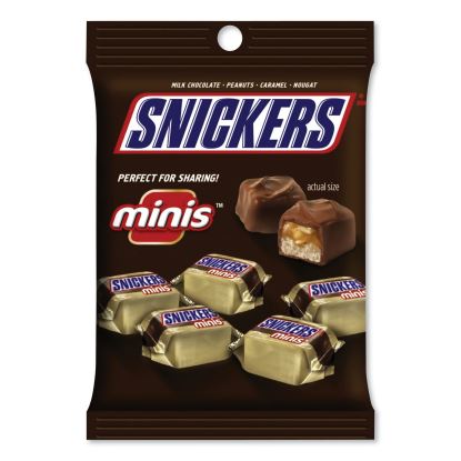 Minis Size Chocolate Bars, Milk Chocolate, 4.4 oz Pack, 12 Packs/Carton1