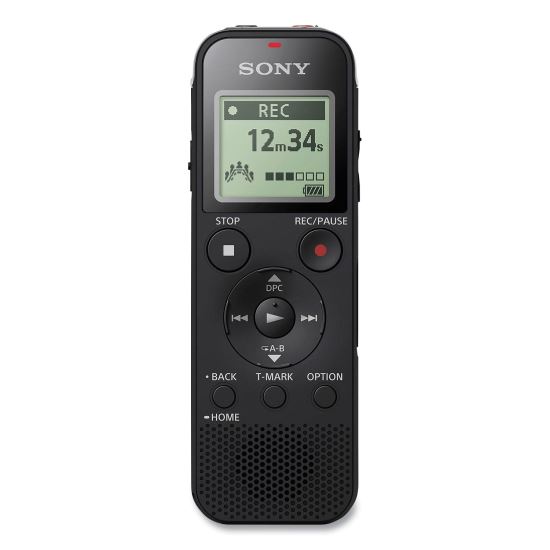 ICD-PX470 Digital Voice Recorder, 4 GB, Black1