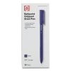 Gripped Stick Ballpoint Pen, Stick, Medium 1 mm, Blue Ink, Blue Barrel, Dozen1