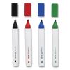 Dry Erase Marker, Tank-Style, Medium Chisel Tip, Assorted Colors, 4/Pack2