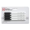 Dry Erase Marker, Pen-Style, Fine Bullet Tip, Black, 4/Pack2