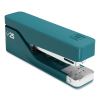 Desktop Aluminum Stapler, 25-Sheet Capacity, Teal1