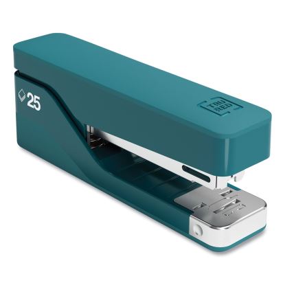 Desktop Aluminum Stapler, 25-Sheet Capacity, Teal1