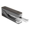 Desktop Aluminum  Half Strip Stapler, 25-Sheet Capacity, Gray/Black2