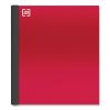 Three-Subject Notebook, Medium/College Rule, Red Cover, 11 x 8.5, 150 Sheets1