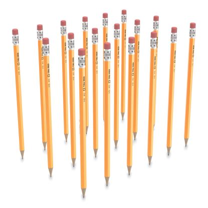 Pre-Sharpened Wooden Pencil, HB (#2), Black Lead, Yellow Barrel, 24/Pack1