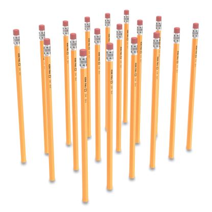 Wooden Pencil, HB (#2), Black Lead, Yellow Barrel, 48/Pack1