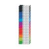 Chisel Tip Low-Odor Dry-Erase Markers with Erasers, Broad Chisel Tip, Assorted Colors, 48/Pack2