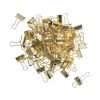 Binder Clips, Small, Gold, 72/Pack2