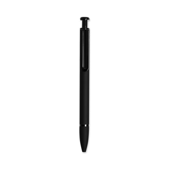 Monterey Ballpoint Pen, Medium 1 mm, Black Ink, Black Barrel, Dozen1